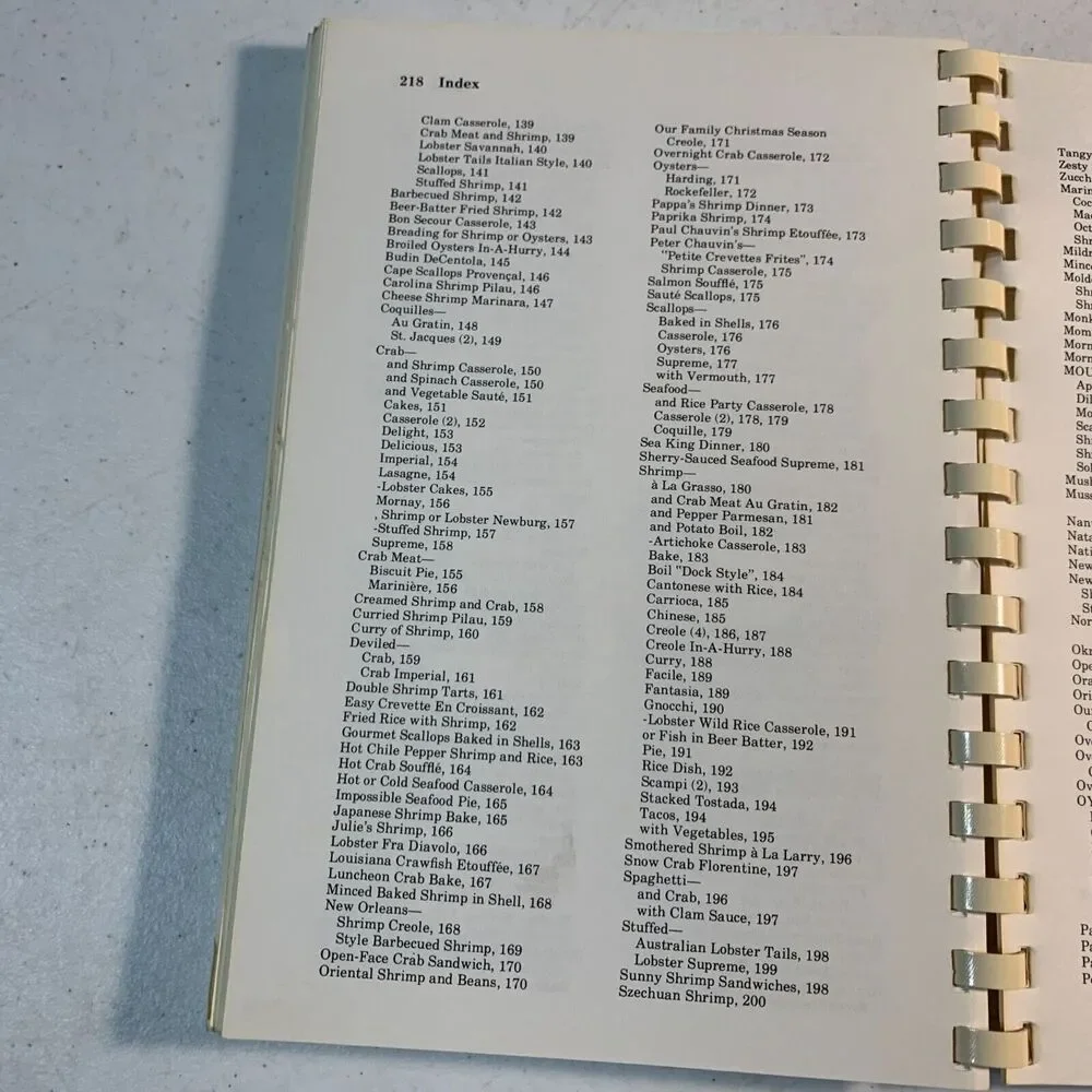 vintage cookbook Galley Greats fish seafood 1982 National Fisheries Institute